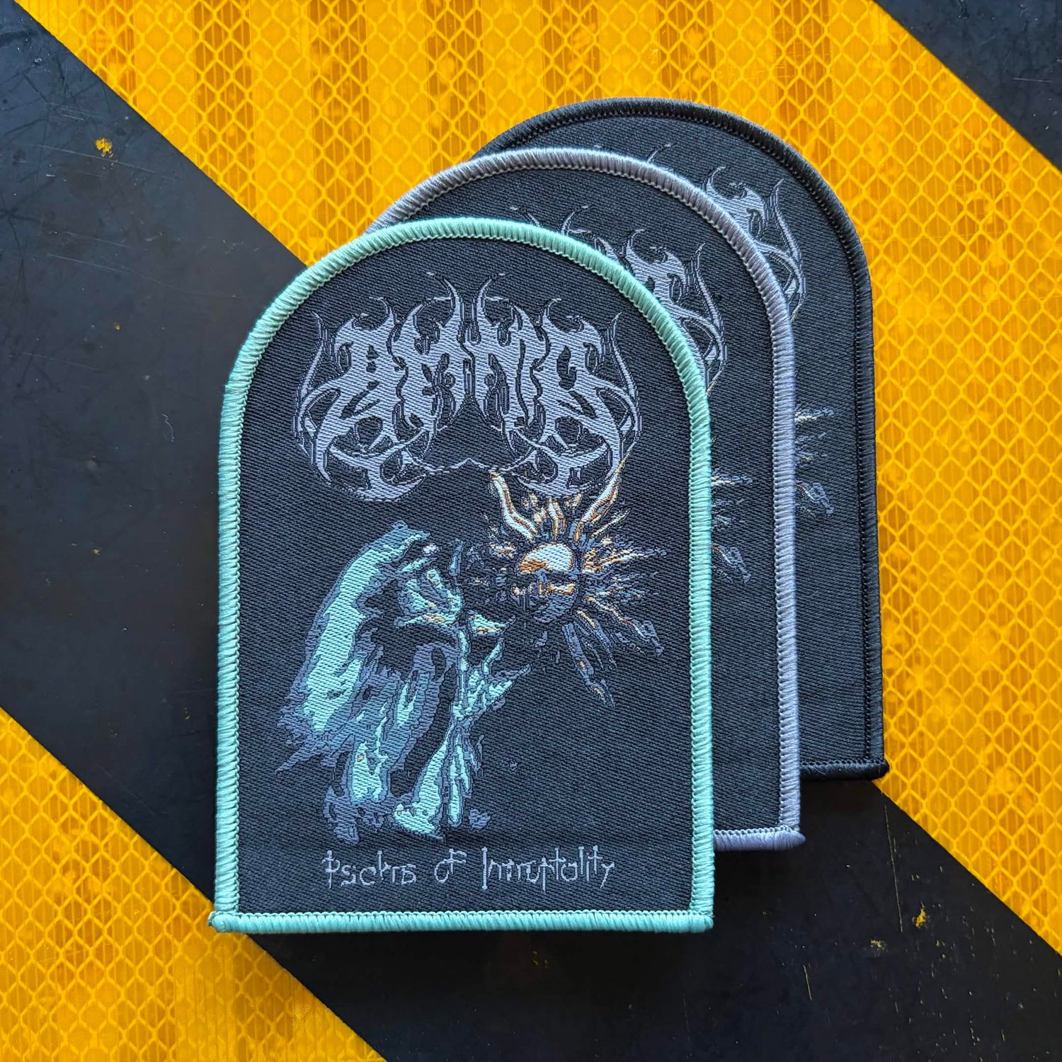 Amnio - Psalms of Immortality Woven Patch