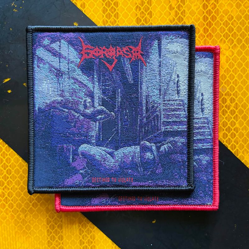 Gorgasm - Destined to Violate Woven Patch