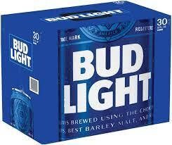 Bud Light 30pk 12oz Cans