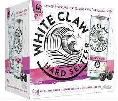 White Claw Black Cherry 6pk 12oz Cans