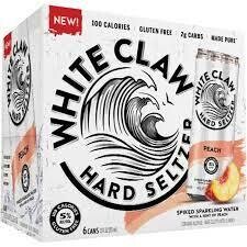 White Claw Peach 6pk 12oz Cans