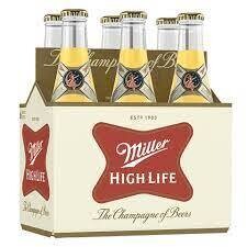 Miller High Life 6pk 12oz Bottles