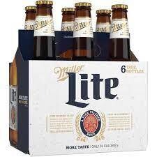 Miller Lite 6pk 12oz Bottles