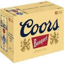 Coors Banquet 12pk 12oz Cans