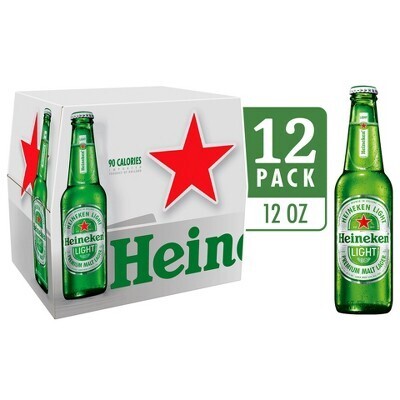 Heineken Light 12pk 12oz Bottles