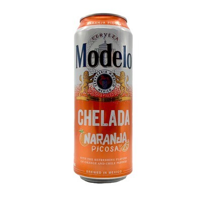 Modelo Chelada Naranja Picosa 24oz Can