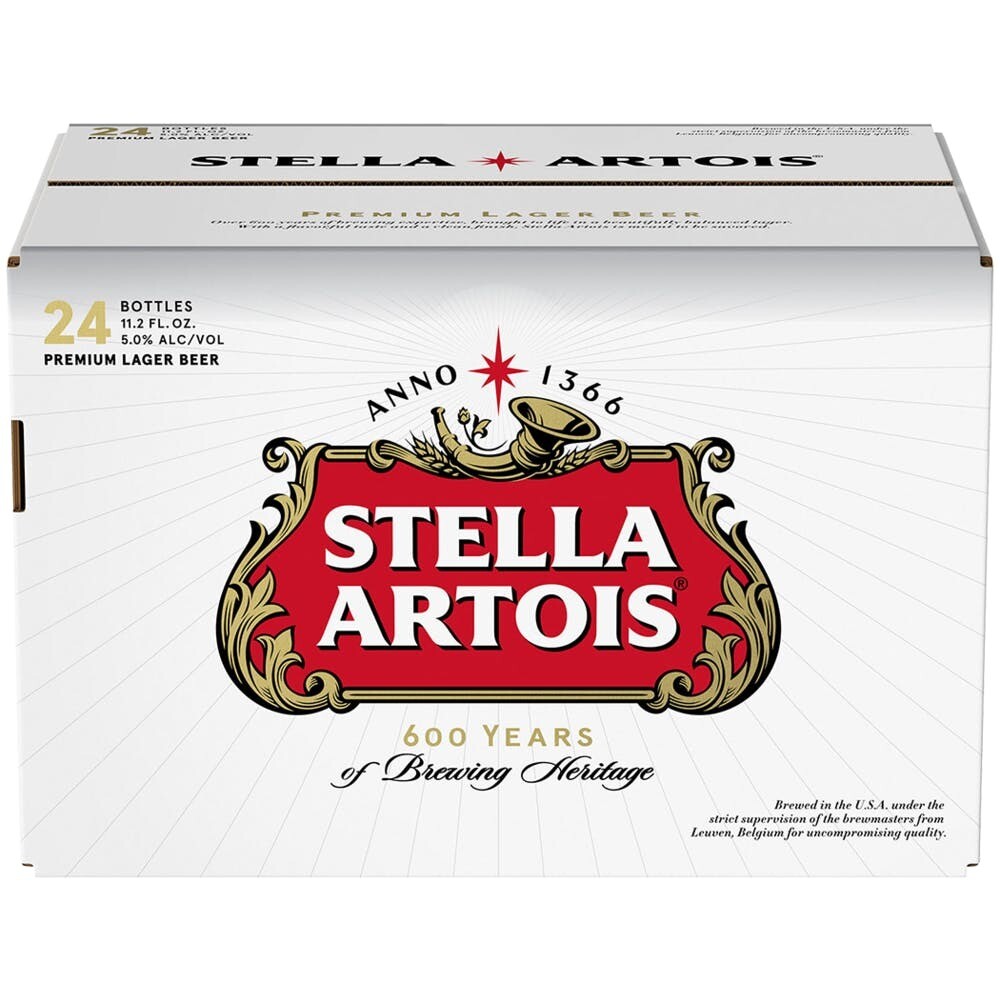 Stella Artois 24pk 11.2oz Bottles