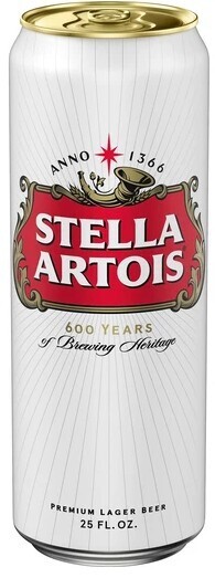 Stella Artois 25oz Can