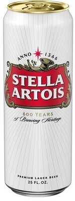 Stella Artois 25oz Can