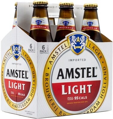 Amstel Light 6pk 12oz Bottles