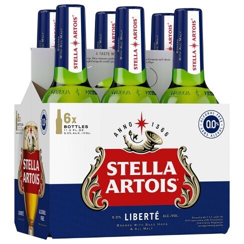 Stella Liberte Non-Alchoholic 6pk 11.2oz Bottles
