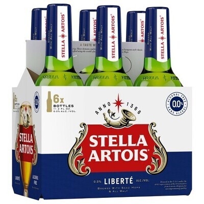 Stella Liberte Non-Alchoholic 6pk 11.2oz Bottles