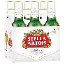 Stella Artois 6pk 11.2oz Bottles