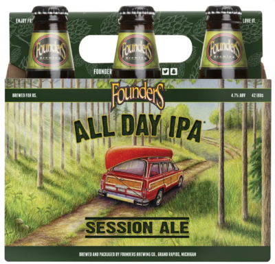 Founders All Day Session IPA 6pk 12oz Bottles
