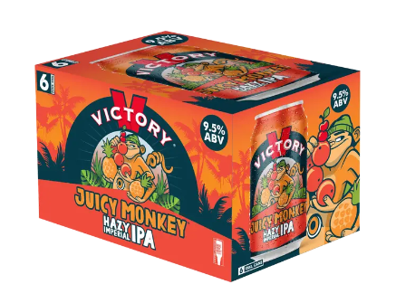 Victory Juicy Monkey Hazy IPA 6pk 12oz Cans