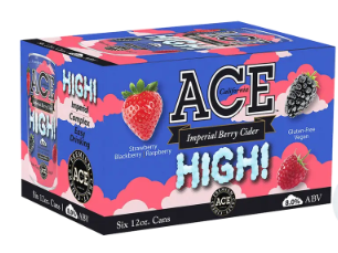 Ace High Imperial Berry Cider 6pk 12oz Cans