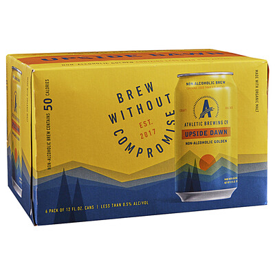 Athletic Upside Dawn Golden Ale 6pk 12oz Cans