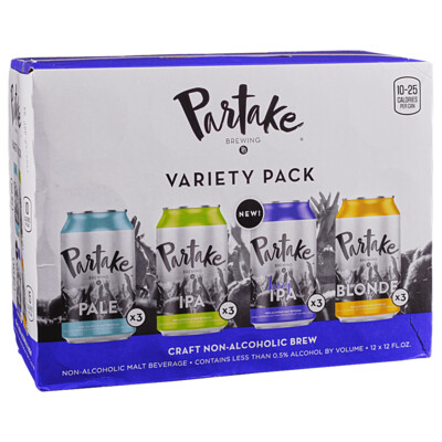 Partake N.A. Variety 12pk 12oz Cans