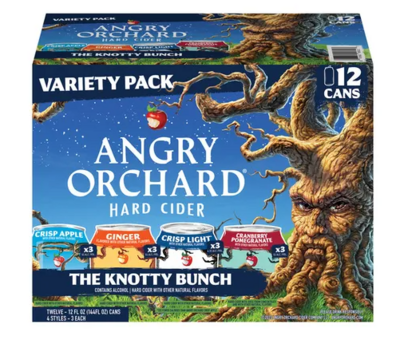 Angry Orchard Cider Variety 12pk 12oz Cans