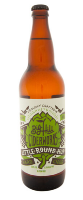 Big Hill Little Round Hop Cider 22oz Bottle
