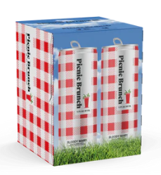 Picnic Brunch Bloody Mary Cocktail 4pk 12oz Cans