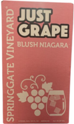 Spring Gate Just Grape Niagara Blush 3 Liter Box
