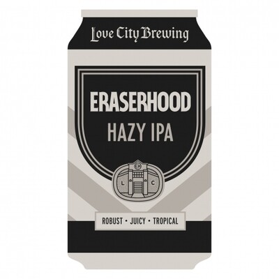 Love City Eraserhood NEIPA 4pk 16oz Cans