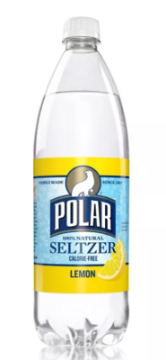 Polar Seltzer Lemon 1 Liter Bottle