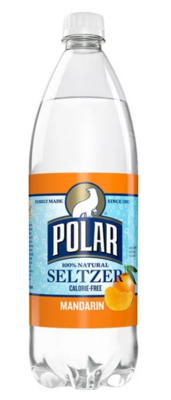 Polar Seltzer Mandarin Orange 1 Liter