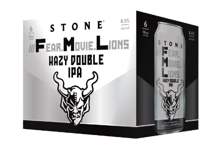 Stone Fear Movie Lions Hazy DIPA 6pk 16oz Cans