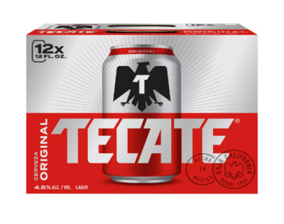 Tecate 12pk 12oz Cans