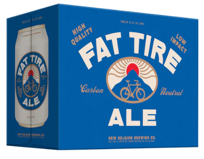 New Belgium Fat Tire Ale 12pk 12oz Cans