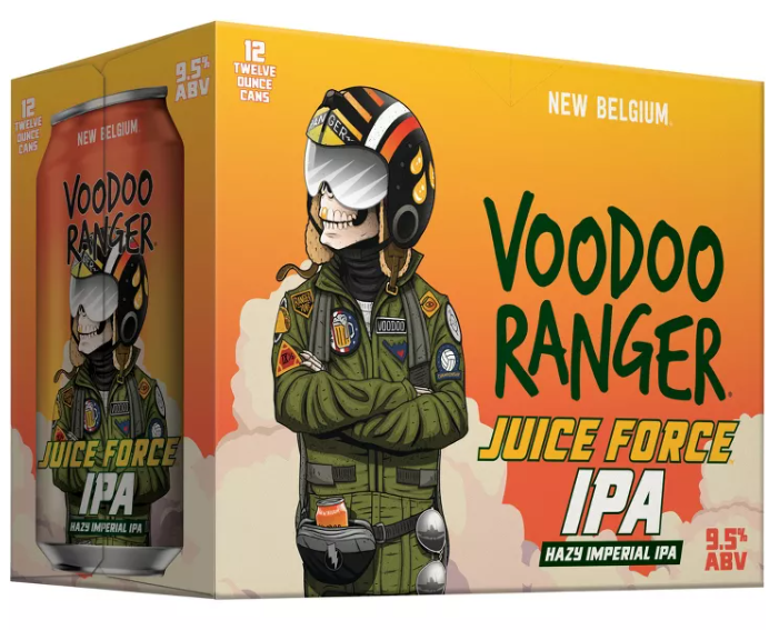 New Belgium Voodoo Ranger Juice Force IPA 12pk 12oz Cans