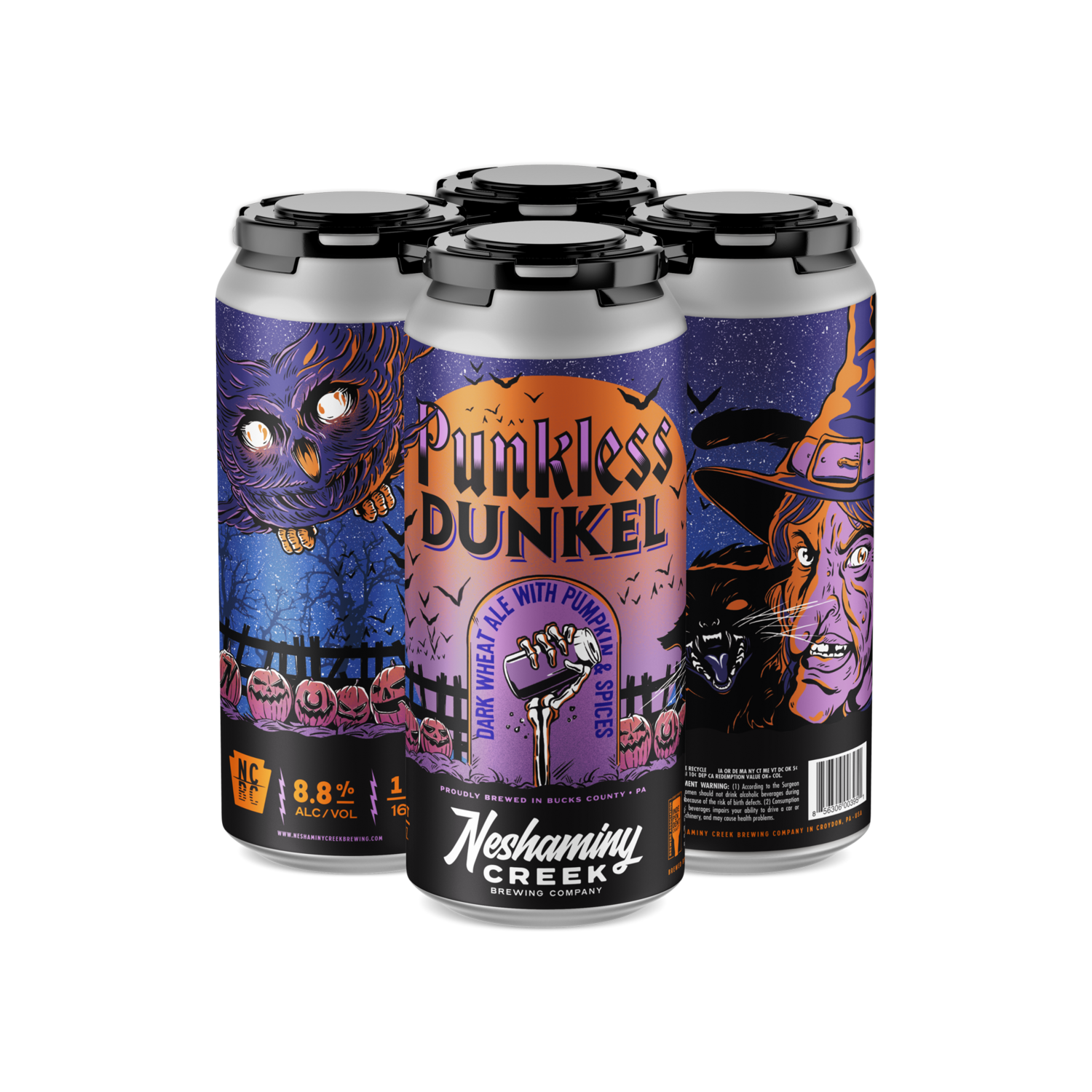 Neshaminy Creek Punkless Dunkel 4pk 16oz Cans