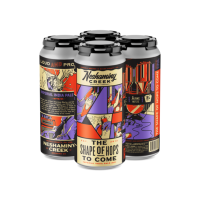 Neshaminy Creek Shape of Hops DIPA 4pk 16oz Cans