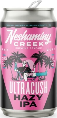 Neshaminy Creek Ultracush Hazy IPA 6pk 12oz Cans