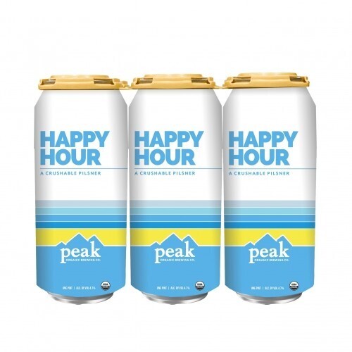 Peak Happy Hour Pilsner 6pk 16oz Cans