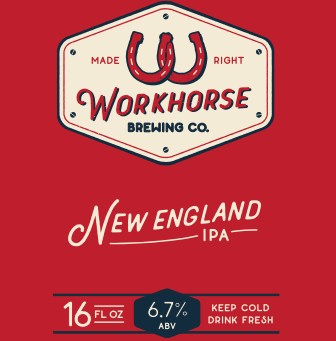 Workhorse New England IPA 6pk 12oz Cans
