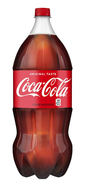 Coke 2 Liter Bottle