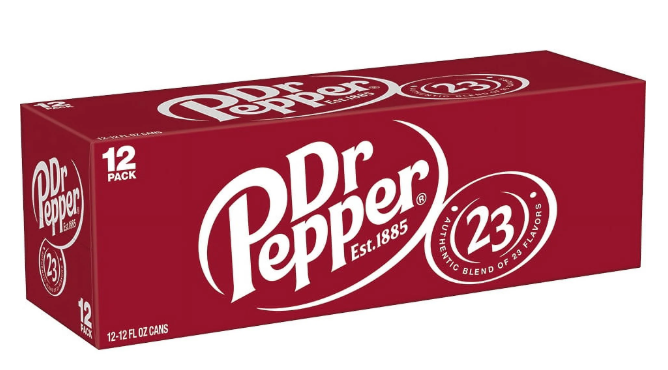 Dr Pepper 12pk 12oz Cans