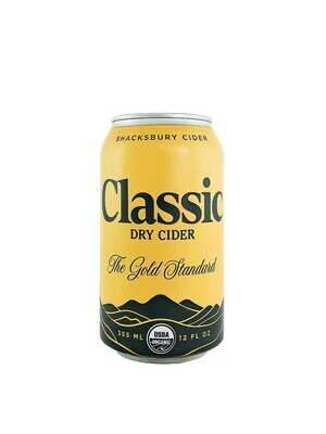 Shacksbury Classic Dry Cider 4pk 12oz Can