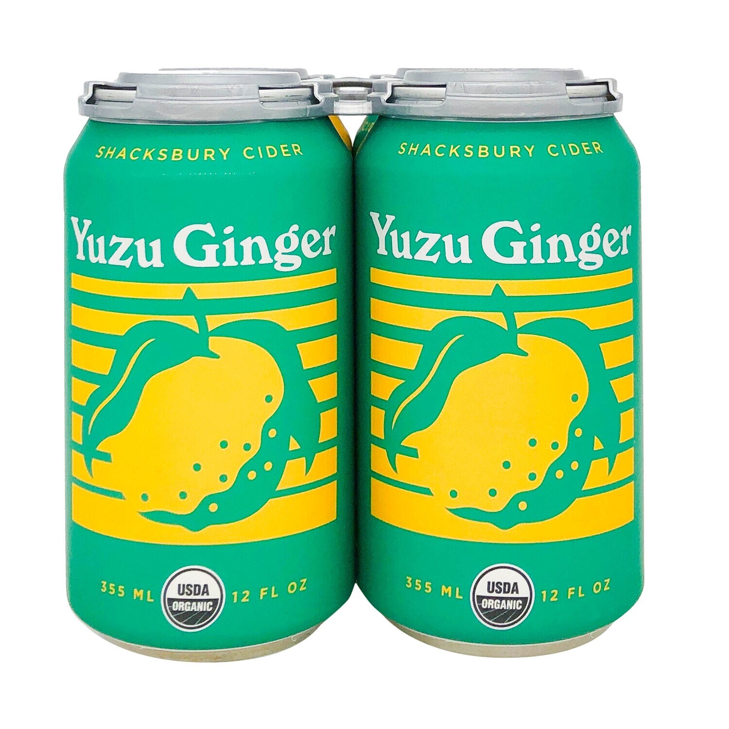 Shacksbury Yuzu Ginger Cider 4pk 12oz Can
