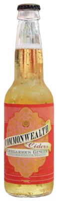 Commonwealth Cider Gregarious Ginger 6pk 12oz Bottles