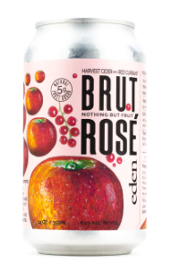 Eden Brut Rose Harvest Cider 4pk 12oz Cans