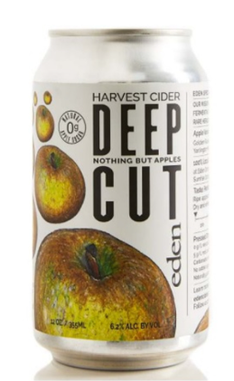 Eden Harvest Deep Cut Cider 4pk 12oz Cans