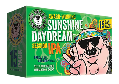 Fat Heads Sunshine Daydream Session IPA 15pk 12oz Cans
