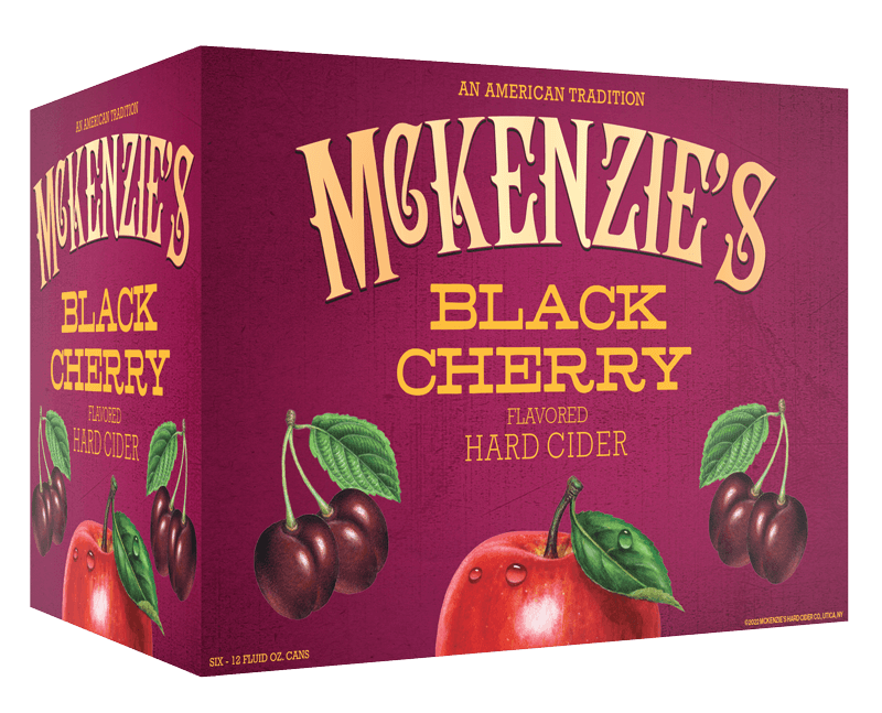 McKenzie Black Cherry Cider 6pk 12oz Cans