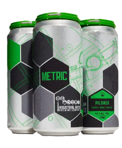 Industrial Arts Metric Pils 4pk 16oz Can