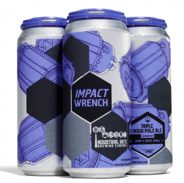 Industrial Arts Impact Wrench 3IPA 4pk 16oz Can