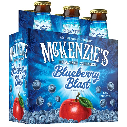 McKenzie Blueberry Cider 6pk 12oz Bottles